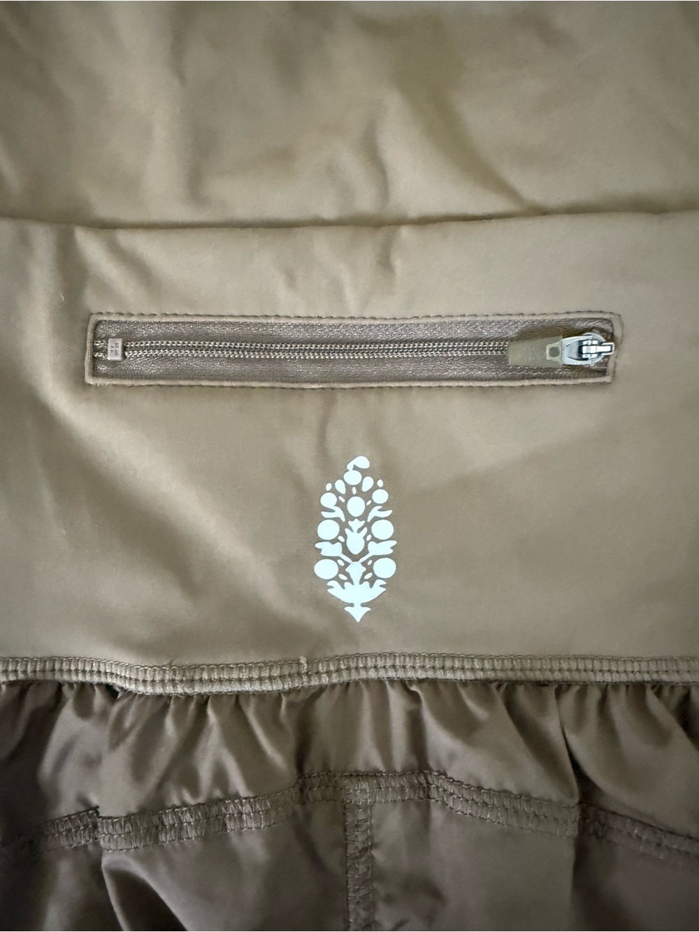 Free People Movement Brown Athletic Romper s/p - Picture 3 of 4